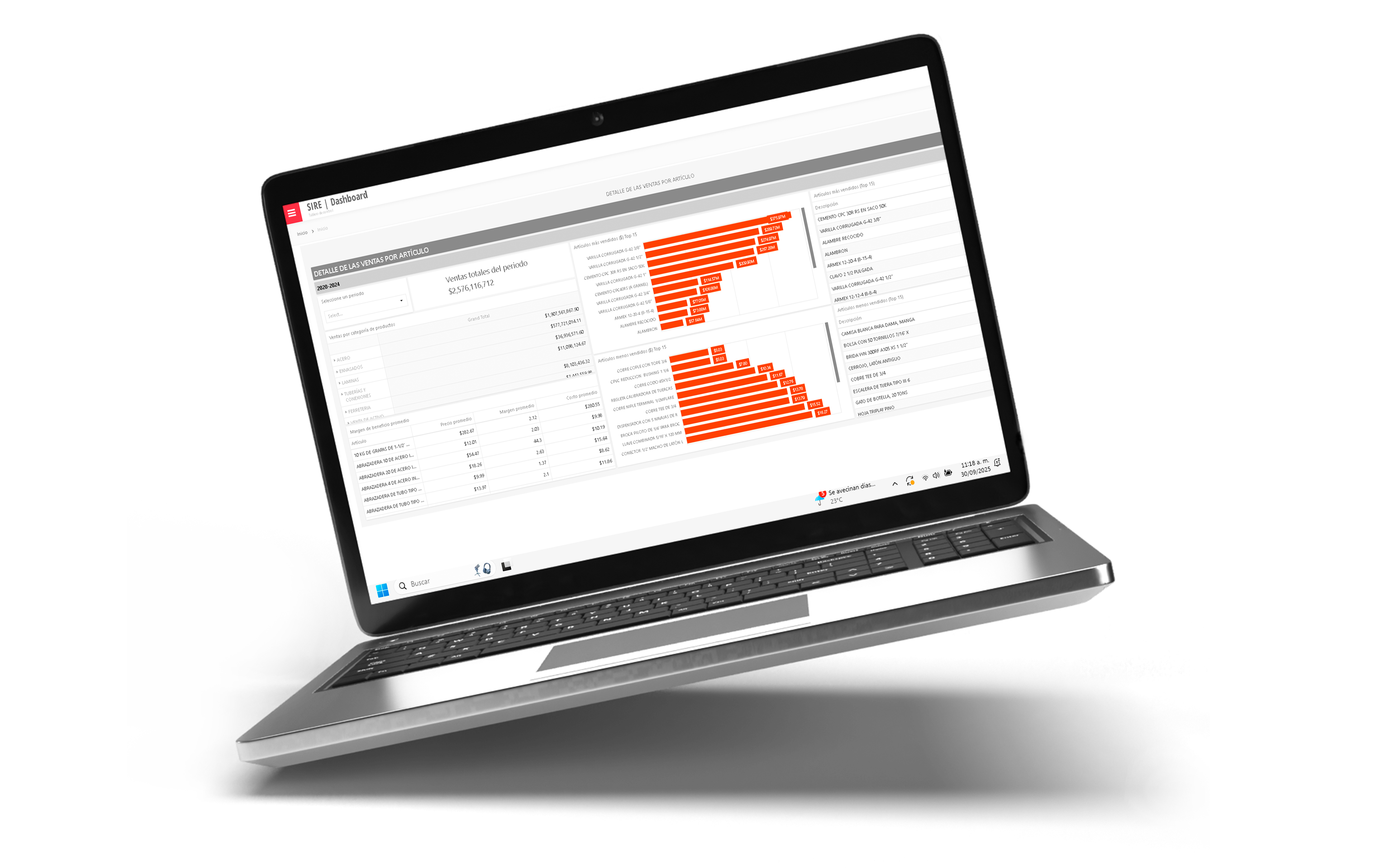 Integración del software de refaccionarias con contabilidad, compras y bancos en SIRE ERP